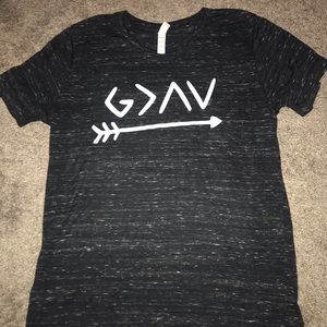 “god is greater than the highs and lows t-shirt”